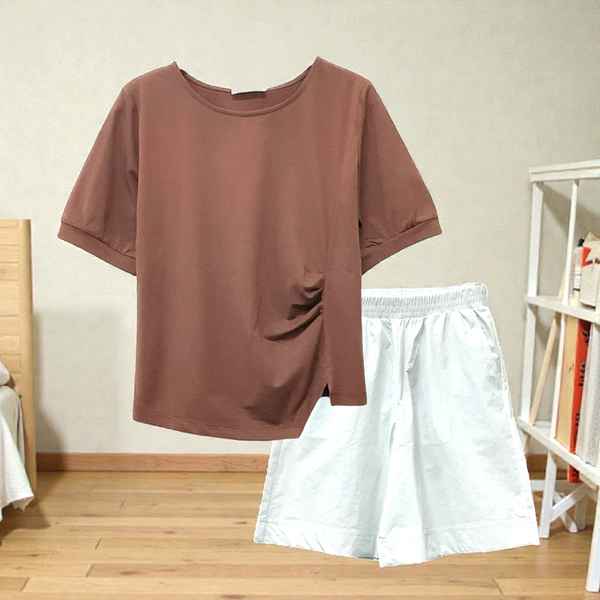 Patch Women Clothes Casual Short Sleeve T-Shirt