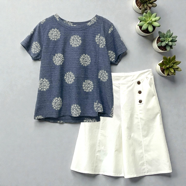 Patch Women Clothes Casual Short Sleeve T-Shirt