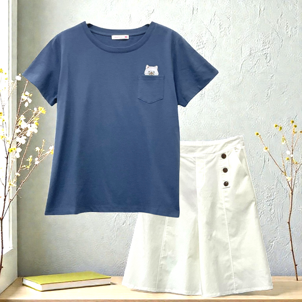 Patch Women Clothes Casual Short Sleeve T-Shirt