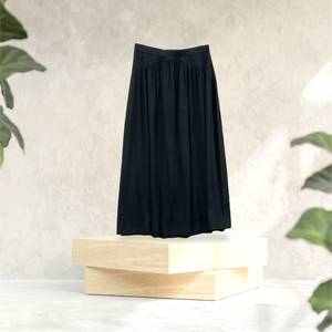 Patch Women Elastic High Waist Skirt