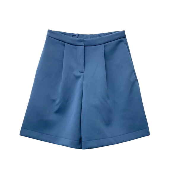 Patch Women Casual Short With Pockets