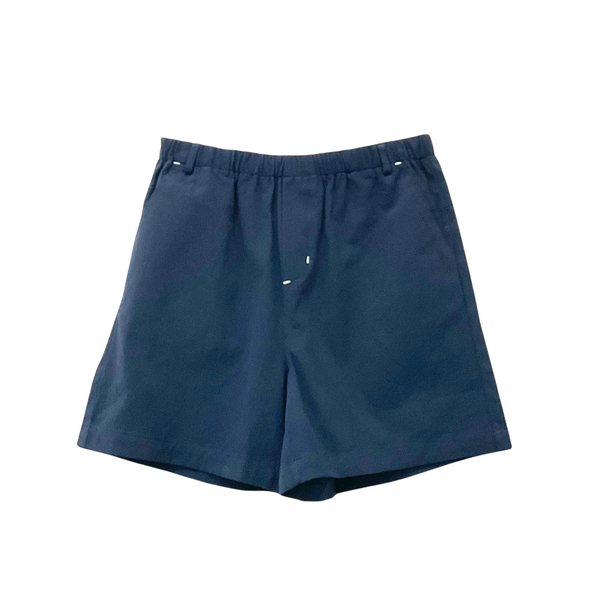 Patch Women Casual Short Elastic Waist With Pockets